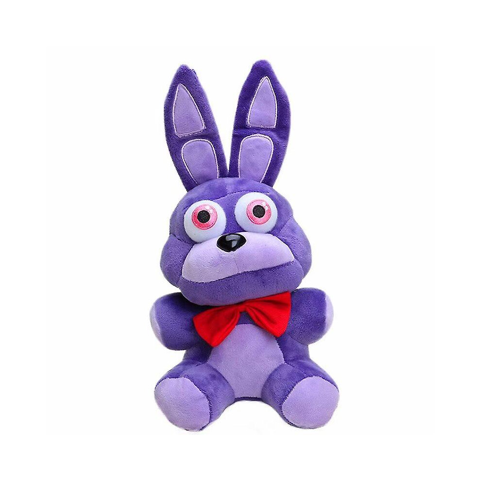 (Big Rabbit) Five Nights Freddy's Plush: Springtrap, Bonnie, Marionette De Pelcia - Freddy Plush-Fnaf Animal De Pelcia - Fnaf Nightmare Plush L Purple
