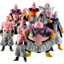 8pcs Majin Buu Figure Collectible Toys Set Kids Adults Gift Birthday Party Cake Toppers Home Decoration