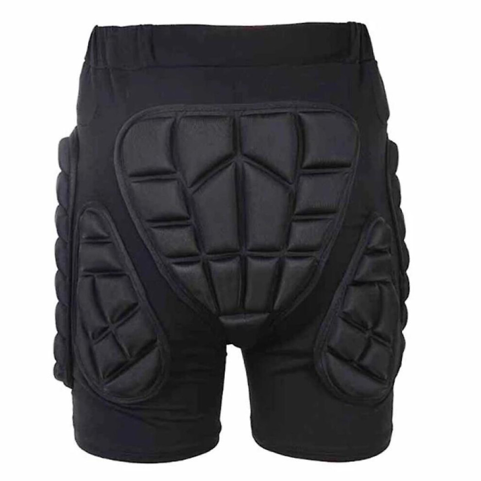 (XXL) Outdoor Sports Skate Snowboard Protection Skiing Protector Hip Padded Shorts