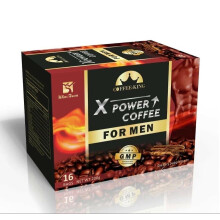 X Power Coffee For Men Ginseng Maca Relieve Stress Energy Sexual Desire 16pc/box