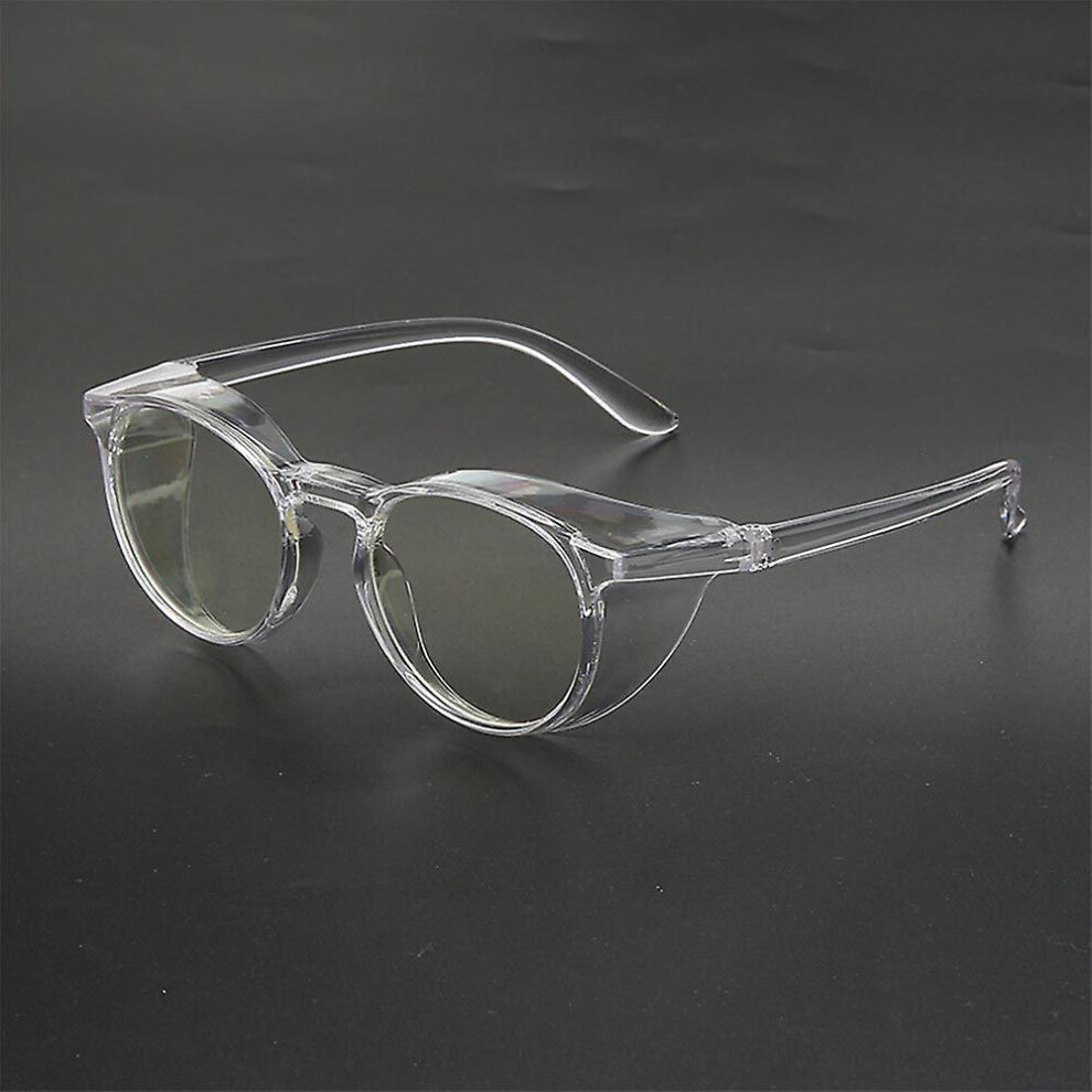 (Transparent) Anti Fog Safety Glasses Blue Light Blocking Glasses Unisex Anti Pollen Goggles Anti-sun Outdoor
