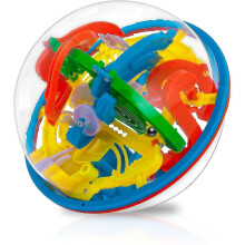 Maze Ball - 3d Puzzle Ball Games Toys for Kids (6.3'') with 118 Challenging Barriers Education