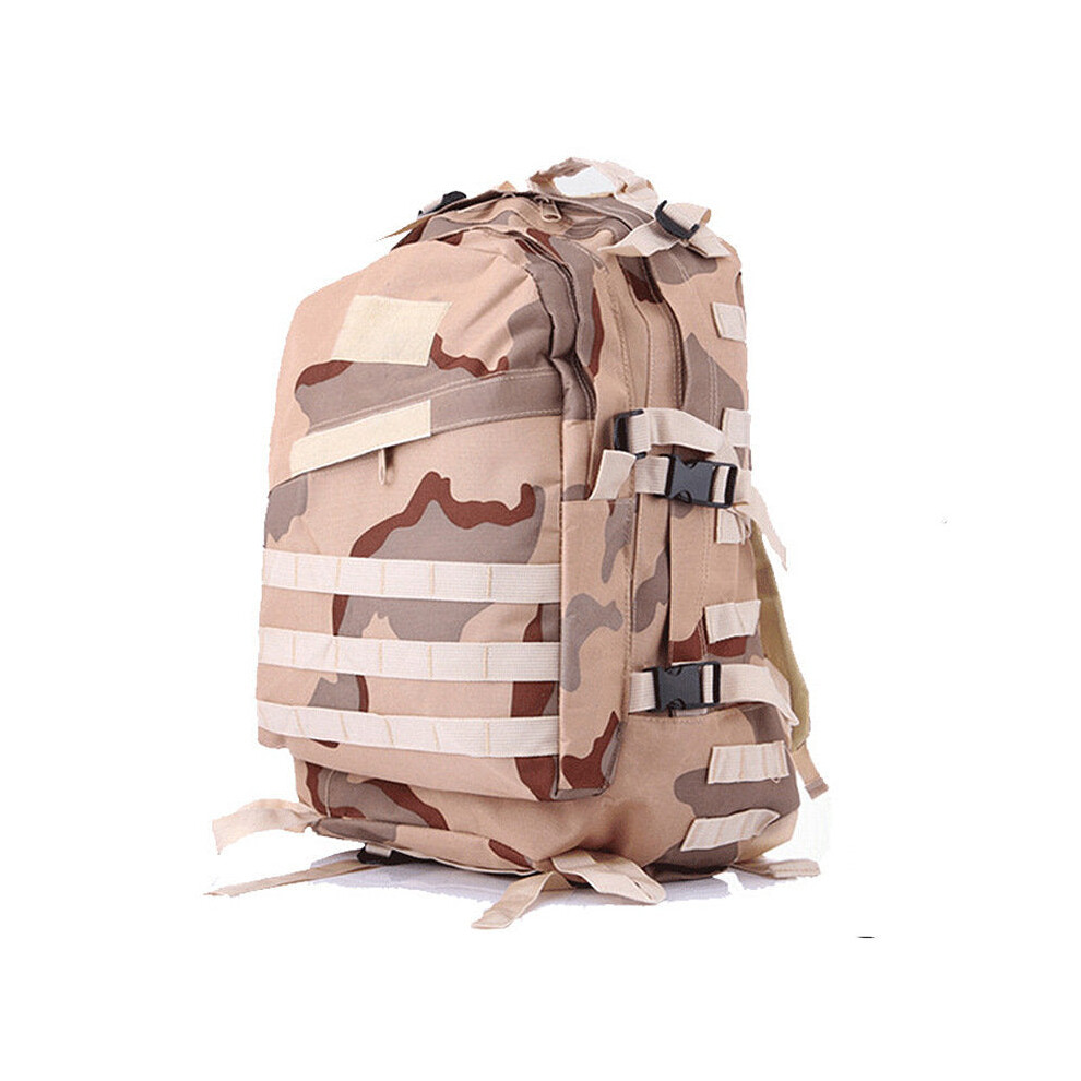 (Desert Camouflage) Nylon Bags Tactical Backpacks Rucksacks Hunting Climbing Traveling Waterproof Comfortable