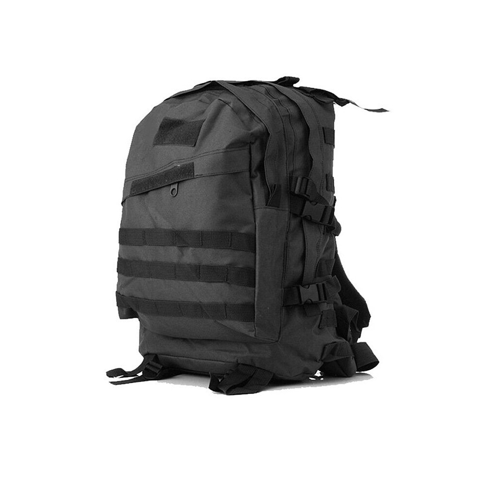 (Black) Nylon Bags Tactical Backpacks Rucksacks Hunting Climbing Traveling Waterproof Comfortable