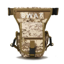 (Desert Digital) SWAT Hunting Multifunctional Tactical Multi-Purpose Bag Vest Waist Pouch Leg Utility Pack