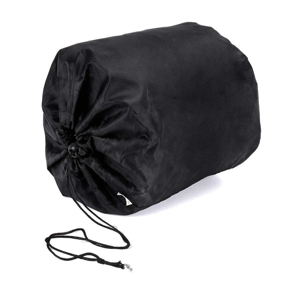 (20-22ft) 11-13ft 14-16ft 17-19ft 20-22ft Boat Cover UV-Protected Premium Heavy Duty 210D Trailerable Canvas Black