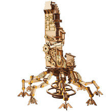 (NO1) Wooden DIY Assembling Robot Decoration Toys Model Building