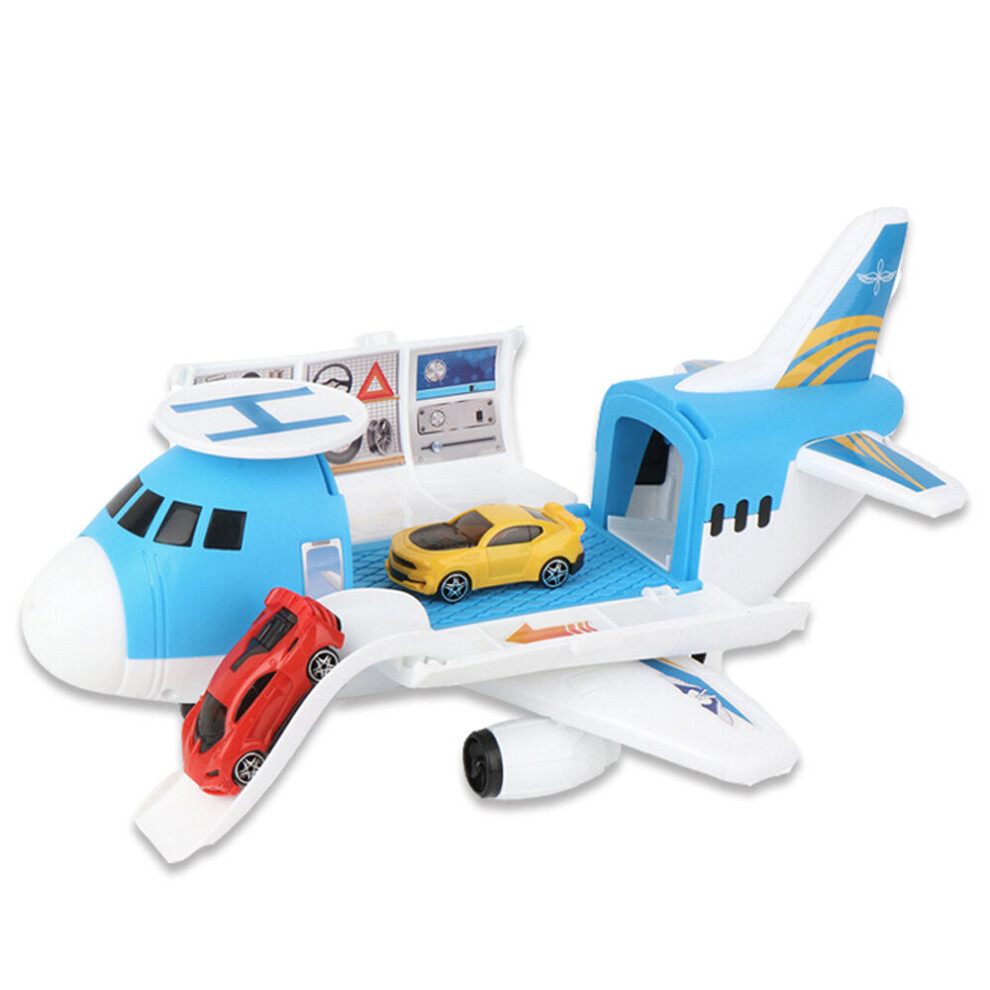 (3PCS) 3/7 Pcs Simulation Track Inertia Aircraft Large Size Passenger Plane Kids Airliner Model Toy for Kids Birthdays Christmas Gift