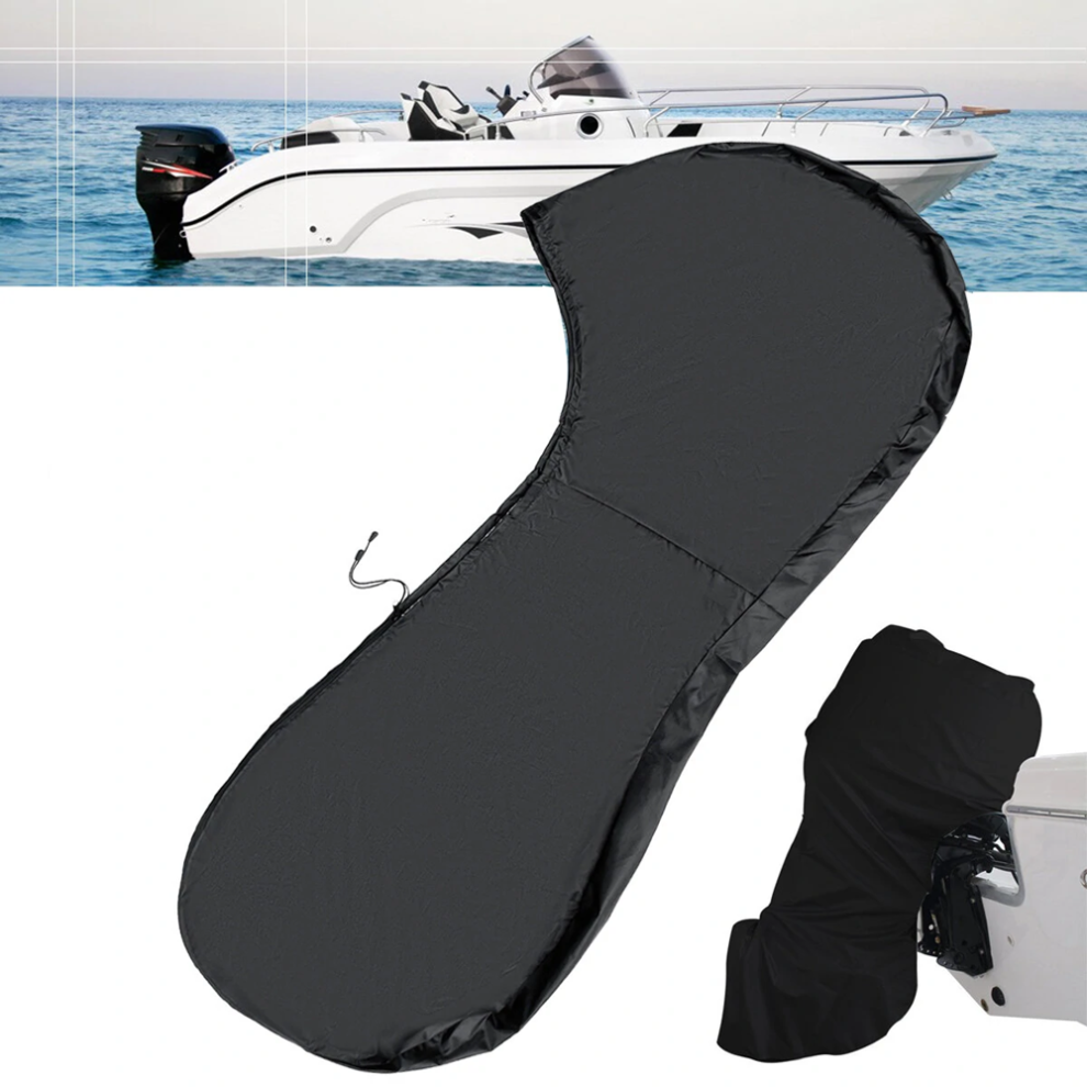 (30-60hp) 600D Side Engine Cover Waterproof Protection Cloth Boat Motor Full Outboard Protective