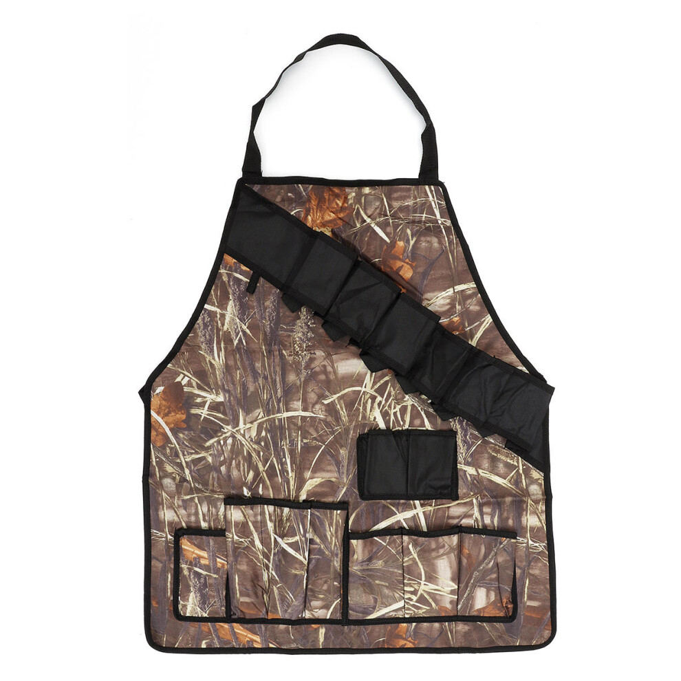 (camouflage) Outdoor BBQ Barbecue Cooking Waterproof Aprons With Beer Can Opener Belt Camping Picnic