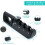 (Black) 4-Stage Multifunctional Knife Sharpener with Adjustable Angle - Premium Handheld Tool for Knives and Scissors 5