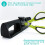 (Black) 4-Stage Multifunctional Knife Sharpener with Adjustable Angle - Premium Handheld Tool for Knives and Scissors 7