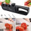 (Black) 4-Stage Multifunctional Knife Sharpener with Adjustable Angle - Premium Handheld Tool for Knives and Scissors 3