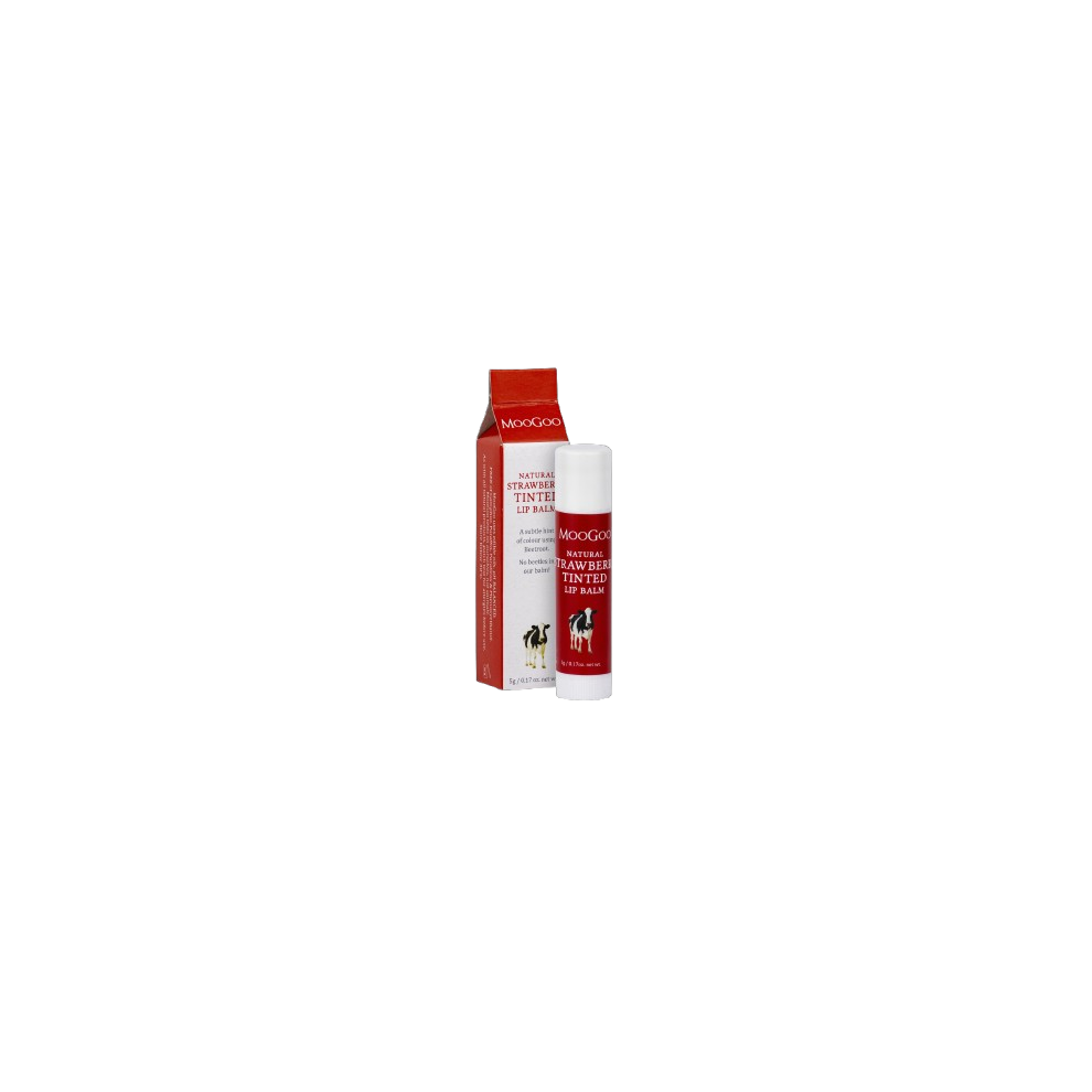 Moogoo Lip Balm Strawberry Tinted