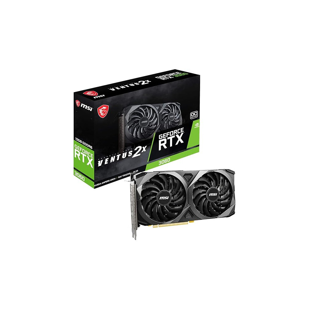 MSI GeForce RTX 3060 VENTUS 2X 12G OC Gaming Graphics Card