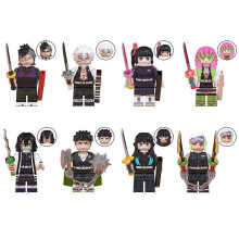 (8PCS-B) 24PCS Demon Slayer Series Children's Toy Fit Lego