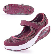 Women Comfort Walking Nurse Shoes Anti-slip Breathable Wedges Sneaker for Fitness
