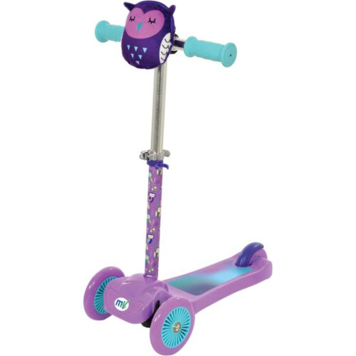 MoVe Mini Go! Owl Tilt Scooter with Squishle