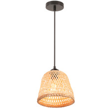 20CM Bamboo Pendant Light Modern Retro Ceiling Light Indoor Pendant Lights