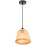 20CM Bamboo Pendant Light Modern Retro Ceiling Light Indoor Pendant Lights 1
