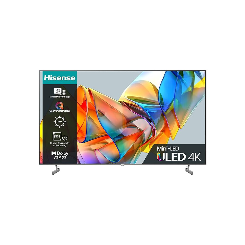 Hisense 65 Inch ULED Mini-LED TV 65U6KQTUK