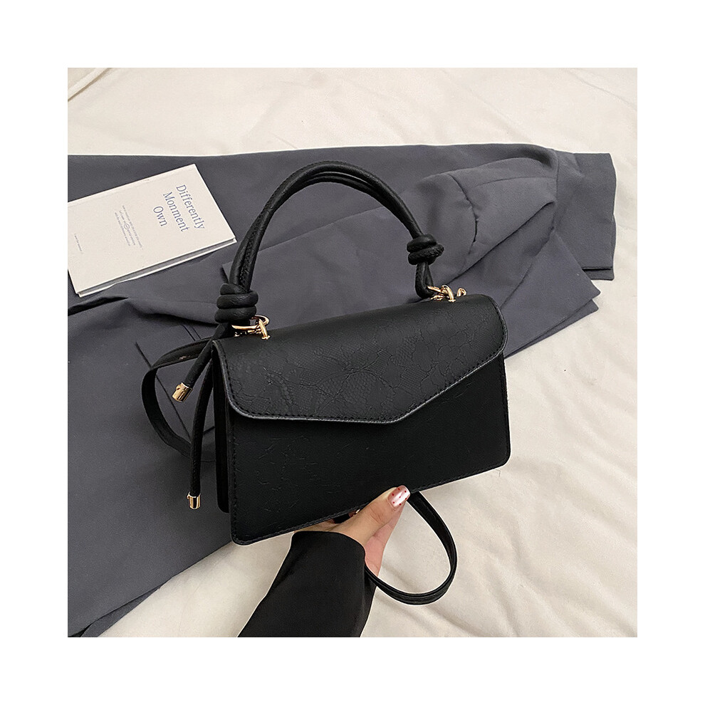 (Black) Mediumsized Elegant Pu Crossbody Bag With Minimalist Design Stylish For Everyday Wear-image-OPC-PFKCCXQ-NEW