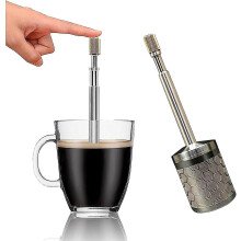 Finalpress Coffee And Tea Maker - Press The Plunger To Brew Anywhere - 304 Stainless Steel