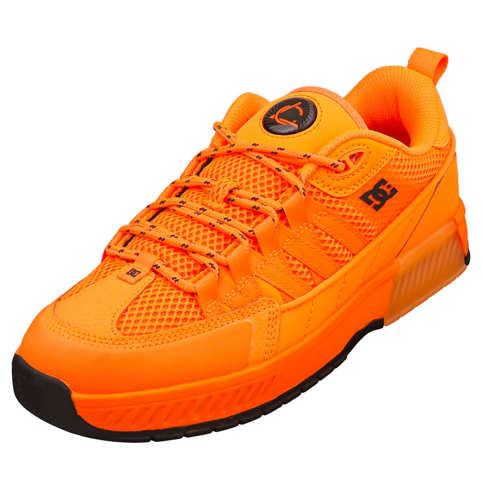 (10) DC Shoes X Lucien Clarke Mens Fashion Trainers in Orange