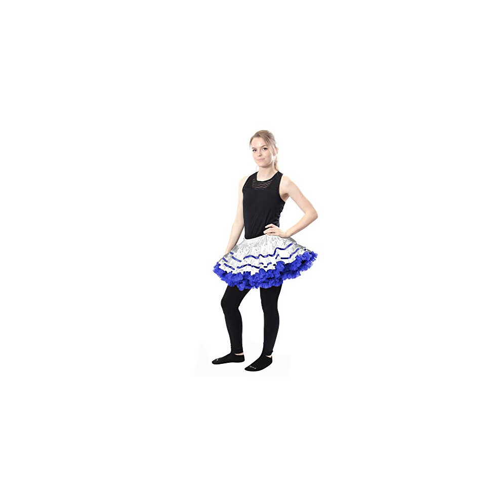 Jupe tutu BellaSous pour adolescentes | Tutus blanc bleu roi taille unique pour femme