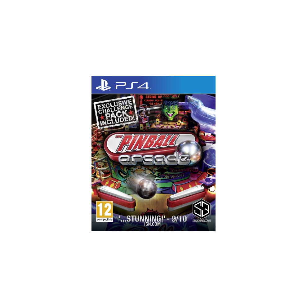 Pinball Arcade (Ps4) 5056208800756
