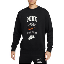 (Black, S) NIKE FN2610 Mens Crew Sweatshirt Jumper