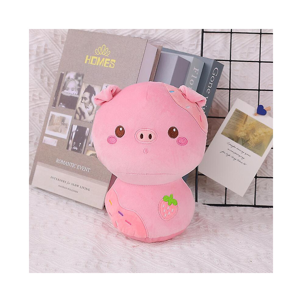 (Pig) Mushroom Animal Series Plush Toys Cute Rabbit Cat Doll Holiday Gift-image-OPC-PFKCNZH-NEW