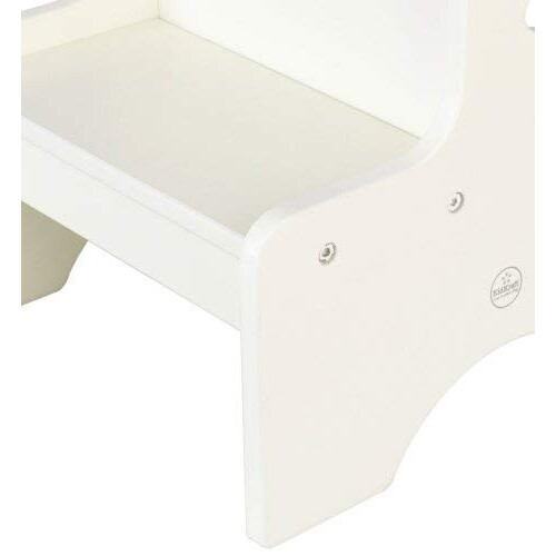 Two Step Stool - White 2