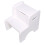 Two Step Stool - White 1