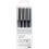 MULTILINER GRAU 4-TEILIGES SET 1