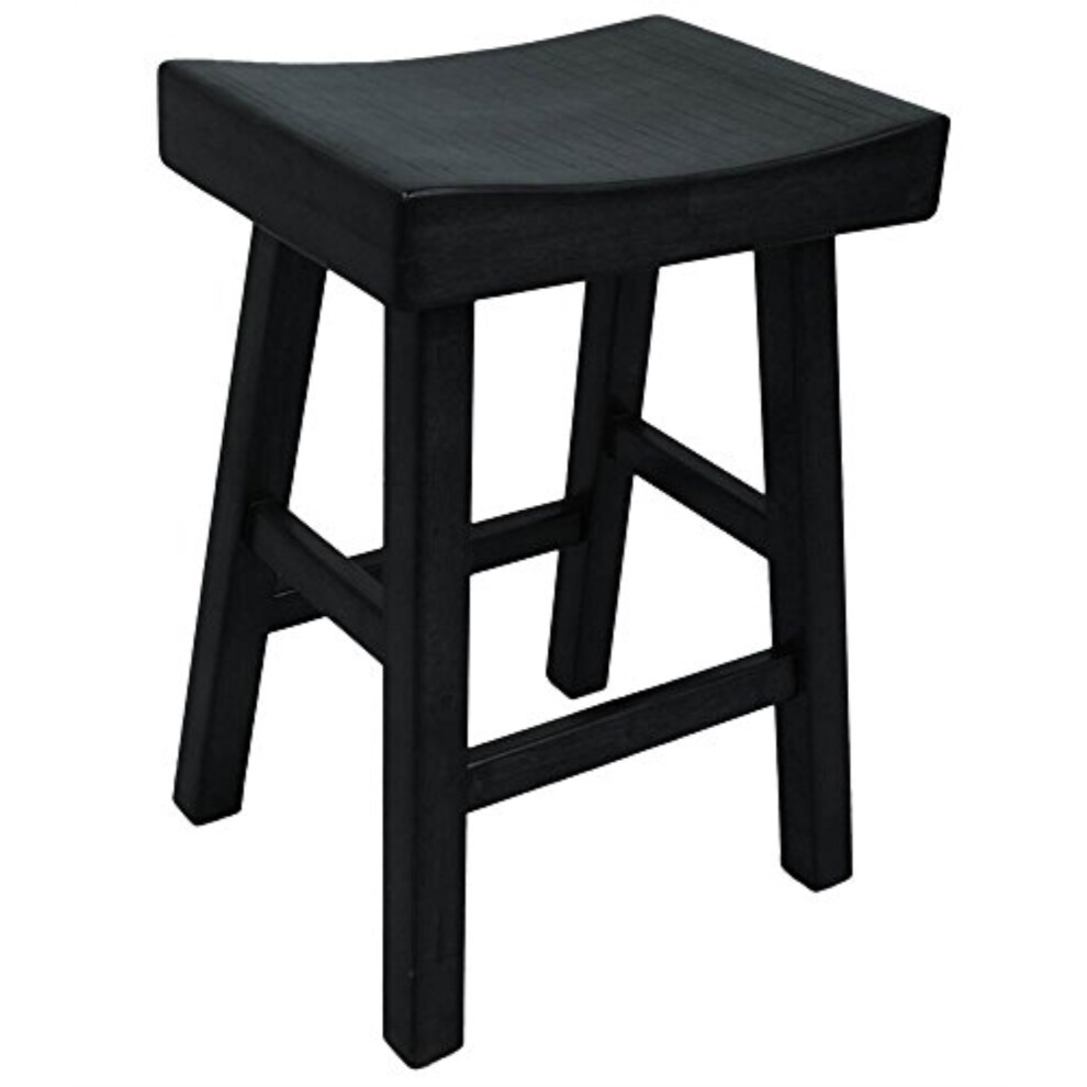 Cafe Saddle Stool 24""H