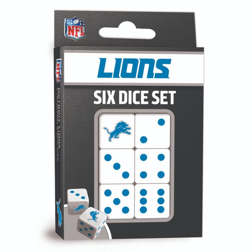 Pack de dés des Detroit Lions 1