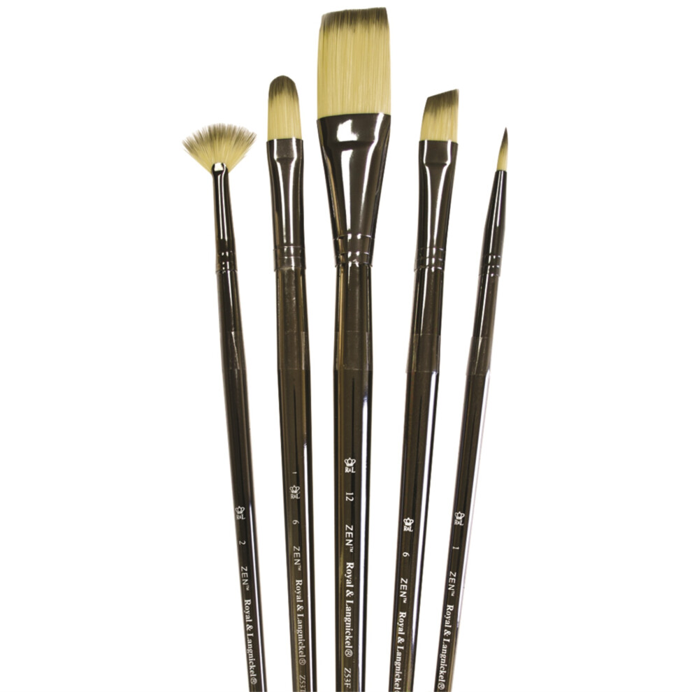 ZEN FLAT 5PC BRUSH SET LH