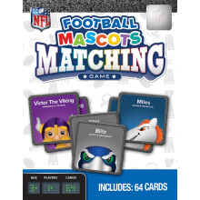 MasterPieces Sportspiele - NFL Maskottchen Memory - Spiel für Kinder und Familien