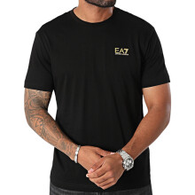 (Black, M) ARMANI EA7 8NPT18 Mens T Shirt Emporio Armani Tee Top