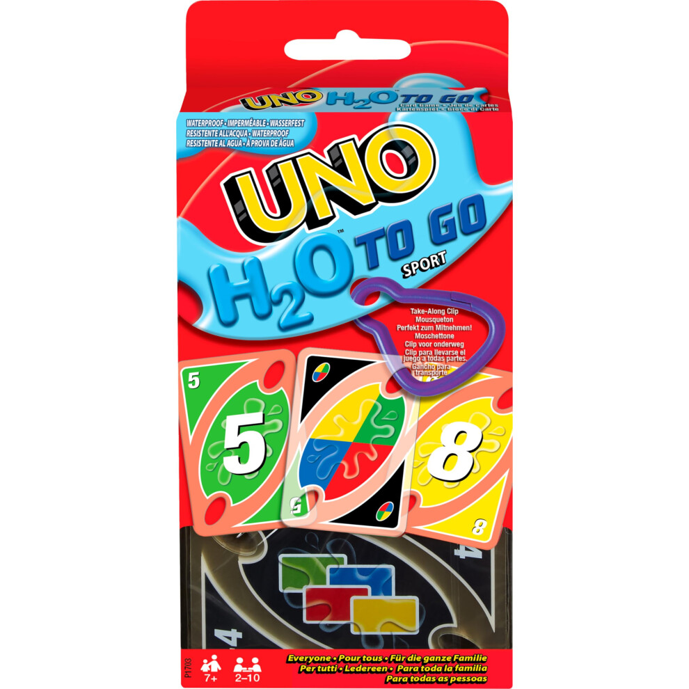 UNO: H2O To Go - Card Game