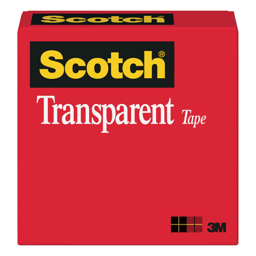 TAPE 600 TRANS 3/4X72YD BX