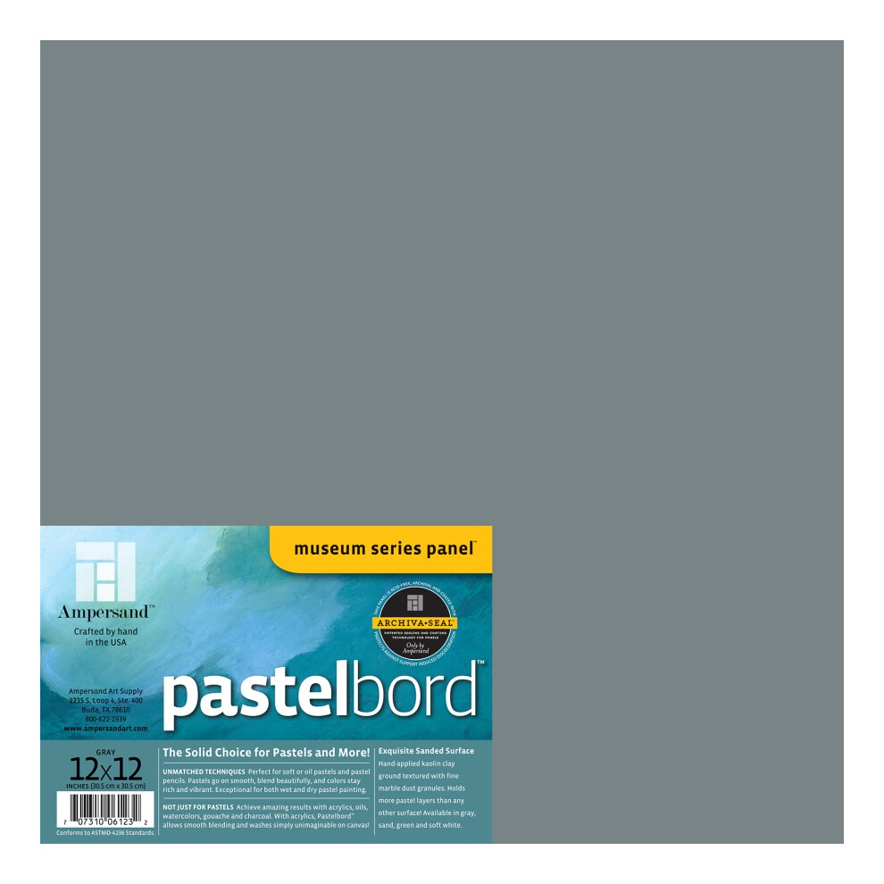 Pastellbord-Grau, 1/8 Zoll, 12 X 12-image
