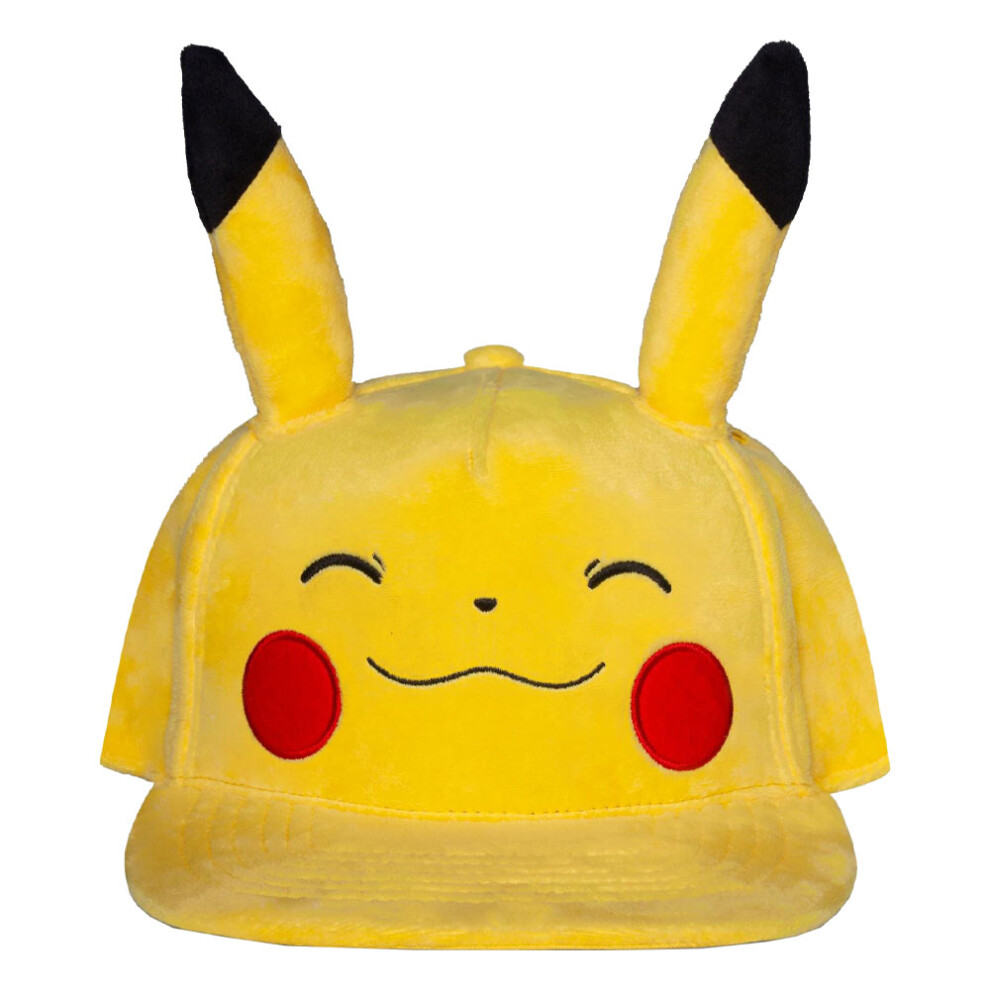 Pokemon Smiling Pikachu Novelty Baseball Cap