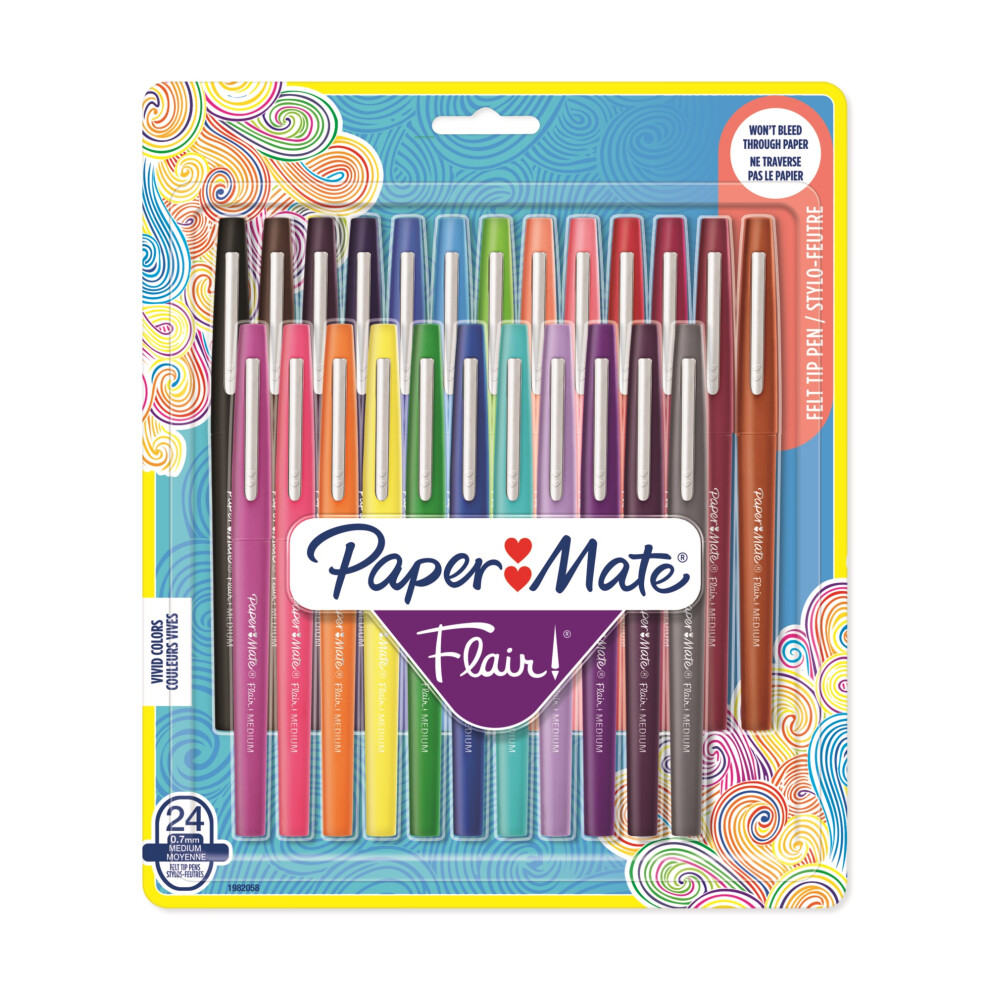 CN PAPER MATE FLAIR MED 24CD