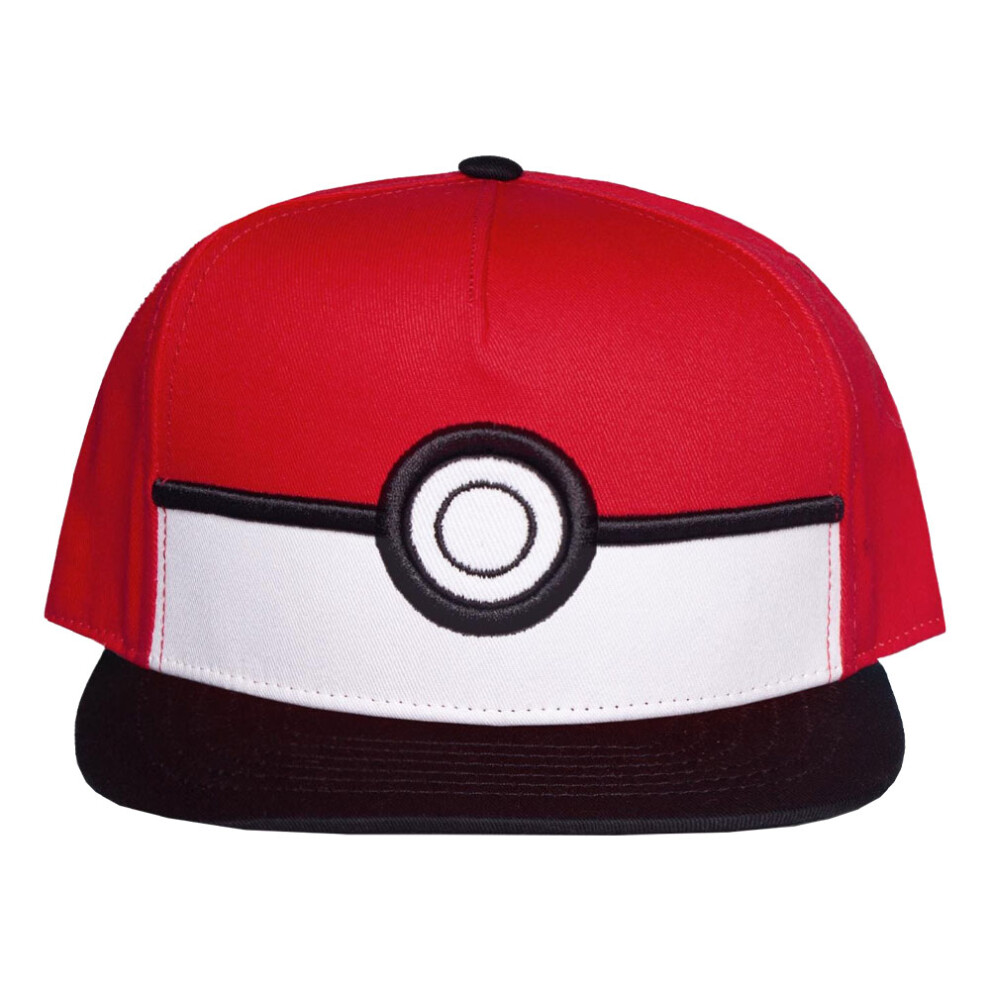 Pokemon Pokeball Logo Snapback Baseball Cap