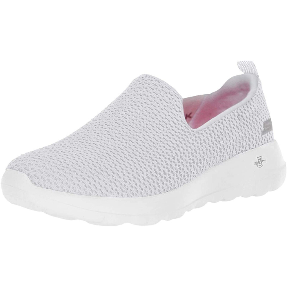 Skechers Womens go Walk Joy Sneaker  White  10 Wide