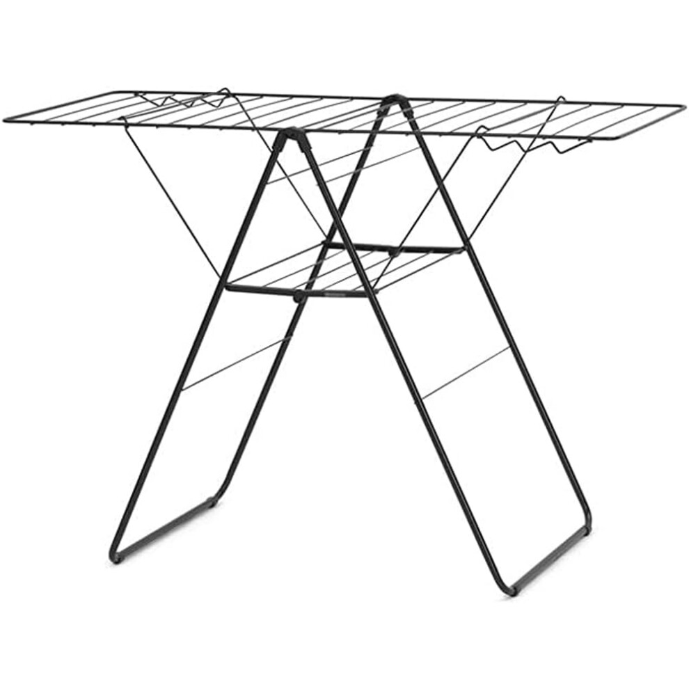 Brabantia Drying Rack Steel Matt 20 Meters Black