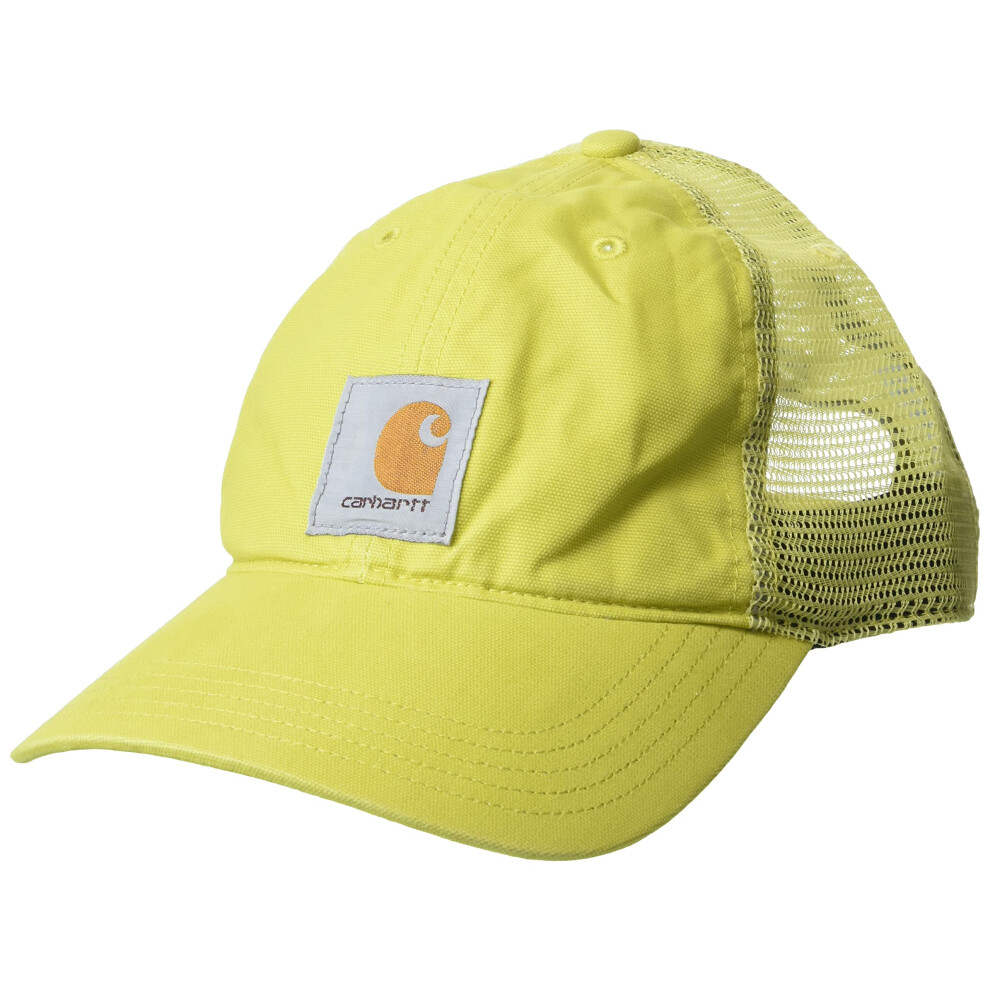 carhartt Mens canvas Mesh-Back cap  Warm Olive  OFA