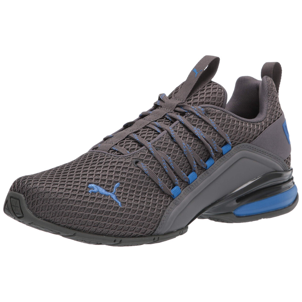 PUMA Men's Axelion Spark  CASTLEROCK-Palace Blue  8